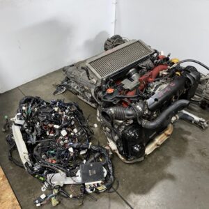 2008-2021 JDM SUBARU IMPREZA WRX STI EJ257 ENGINE 2.5L MOTOR AND AUTOMATIC TRANSMISSION , WIRE LOOM , REAR SUBFRAME, REAR MATCHING DIFF