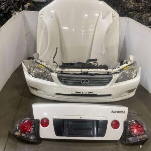 JDM TOYOTA ALTEZZA FRONT END/LEXUS IS300 2001-2005 , REAR TRUNK LID, AMBER COLOR TAIL LIGHTS, REAR BUMPER