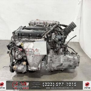 JDM Nissan Primera Engine Attached 5 Speed Manuel Transmission, Uncut Wire ,ECU SR20VE Neo VVL G20 B13 Engine DOHC 2.0L SR20-VE Motor