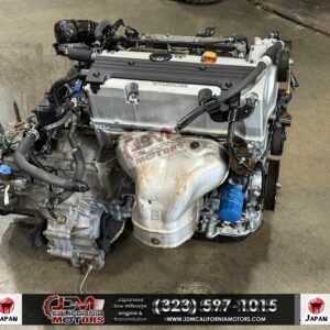 JDM K24A HONDA ACCORD  2.4L i-VTEC ENGINE 2003-2007 , ATTACHED WITH AUTOMATIC TRANSMISSION , ACURA TSX CAN FIT 2003-2007 TYPE S